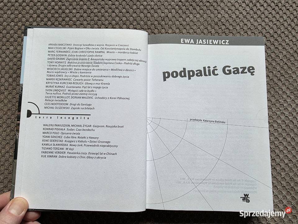 Podpalić Gazę Ewa Jasiewicz małopolskie Kraków