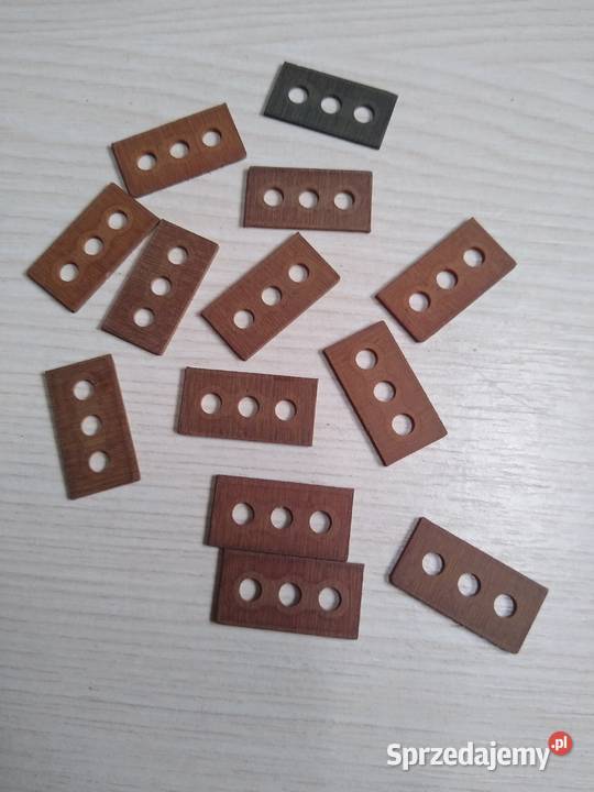 Podkładki tekstolitowe 233x12x11 mm kpl50 mazowieckie Prostyń