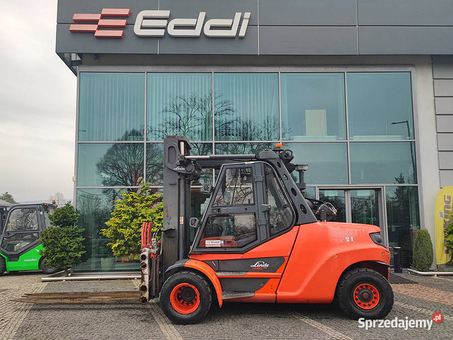 Wózek widłowy Linde H80T031100 duplex 335 m LPG Wózki widłowe małopolskie Kęty