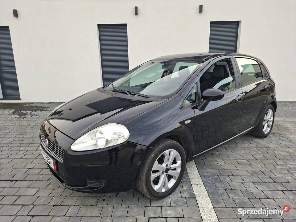 Fiat Grande Punto Benzyna Klima Stan skórzana tapicerka Kostrzyn