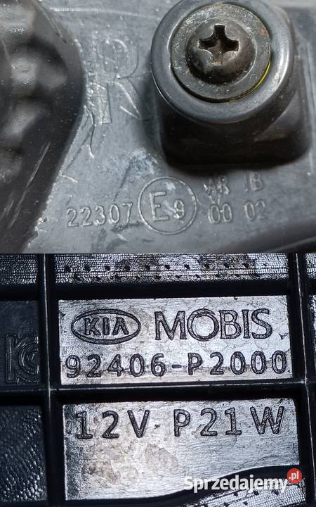 KIA SORENTO IV 20 LAMPA PRZECIWMGIELNA ZDERZAK Pleszew