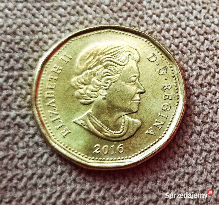 Moneta 1 kanadyjski 1996 r Wrocław