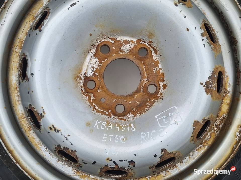 KOŁO ZAPASOWE Zapas felga 20565 R16C 5x115 ET50 Motoryzacja Rudka