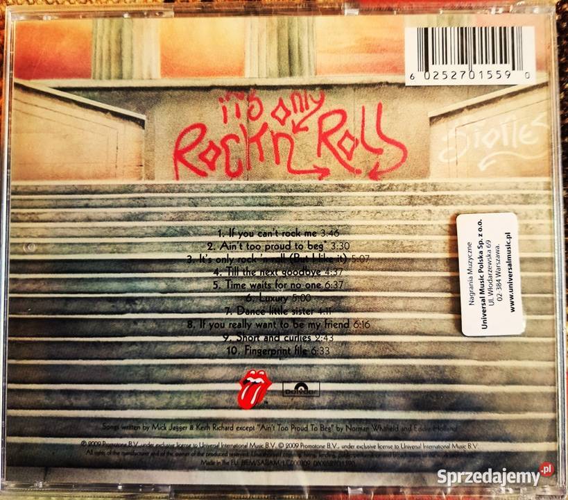 Sprzedam CD The Rolling Stones It s Only Rock n śląskie Katowice