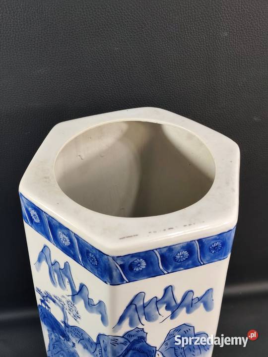 Chiński Wazon Ceramiczny Figurki i rzeźby łódzkie Poddębice