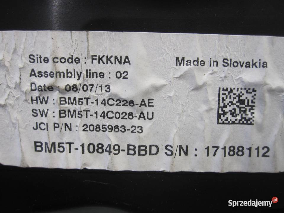 FORD FOCUS MK3 III 10 B 13r licznik zegary Rok produkcji 2013 Kielce