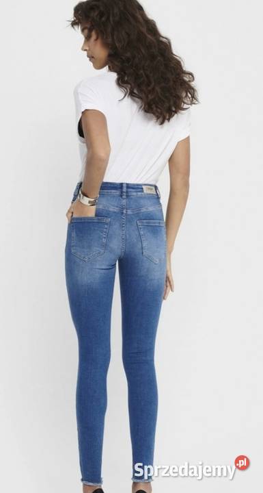 Jeansy damskie ONLY Blush Skinny Mid Waist ANKLE Koszalin