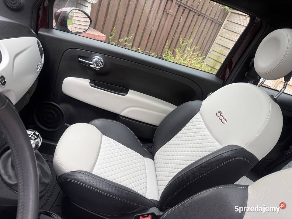Fiat 500 12 benzyna pierwsza rejestracja Łuków
