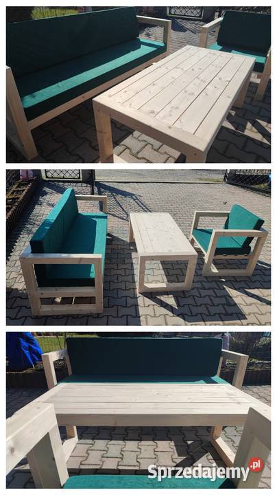 Drewniane meble ogrodowe solidne