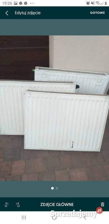 Grzejniki sprzedam 6 panelowe Kórnik