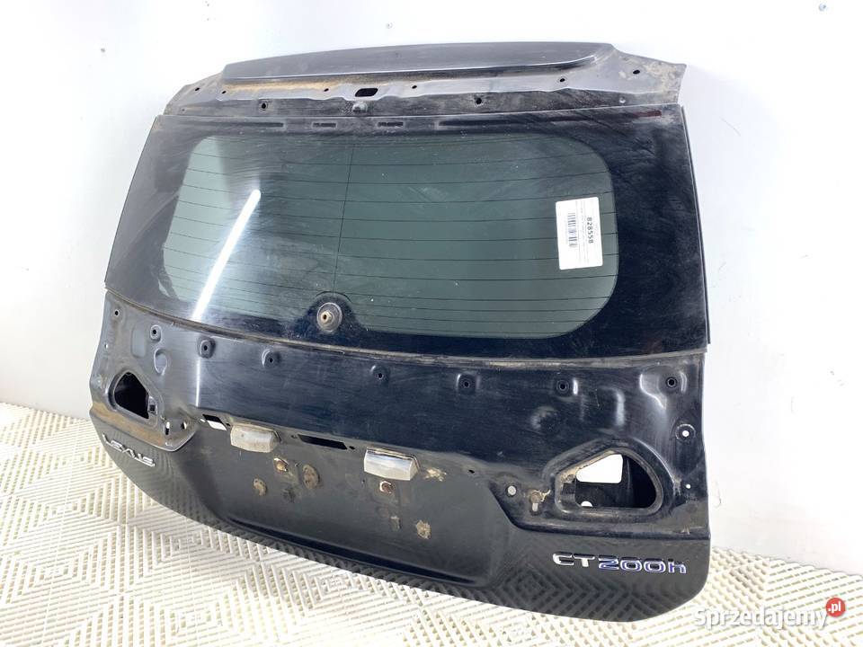 KLAPA TYŁ LEXUS CT Hatchback Obsidian Black