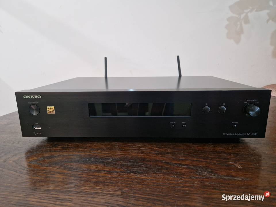 Onkyo NS6130 streamer audio z WiFi Spotify Tidal Odtwarzacze CD i MD Wrocław sprzedam