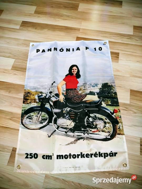 Baner plakat flaga MZ Simson SHL gazela vespa Gniezno
