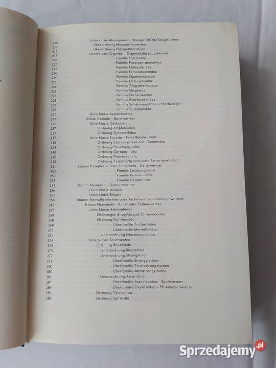 URANIA TIERREICH Protozoa bis Echiurida Hajnówka