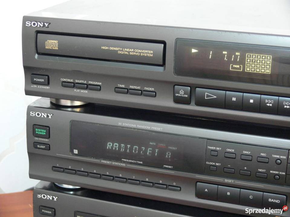 Wzmacniacz korektor CD i tuner Sony LBTA590 Jasło