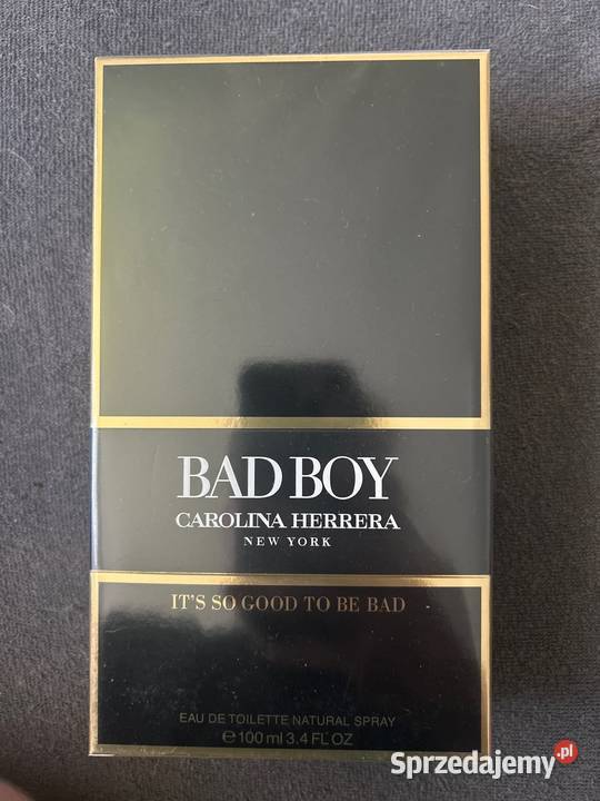 Carolina Herrera Bad Boy 100 ml nowe w folii Słupsk