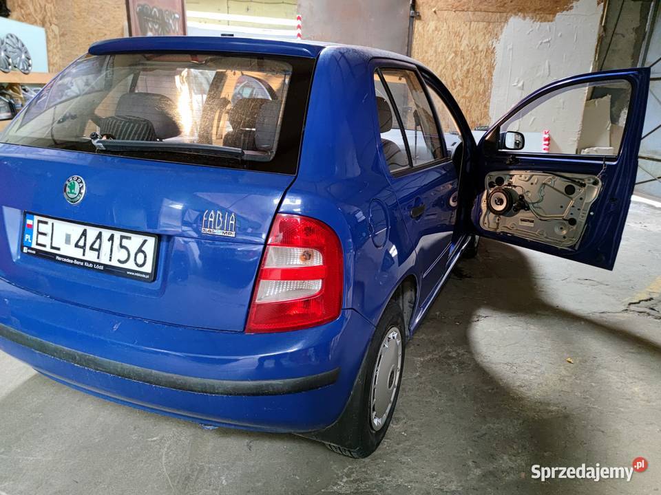 koda Fabia 14 MPI poduszka powietrzna Łódź sprzedam