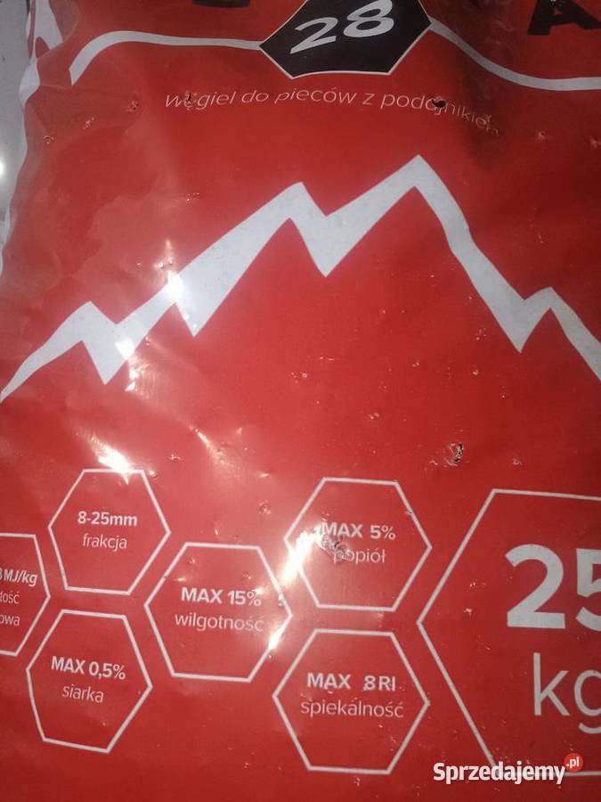 GROSZEK ULTRA WĘGIEL WORKOWANY ORZECH PELLET Bodzentyn