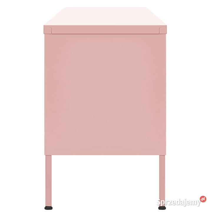 Szafka pod telewizor różowa 105x35x50 stalowa Warszawa