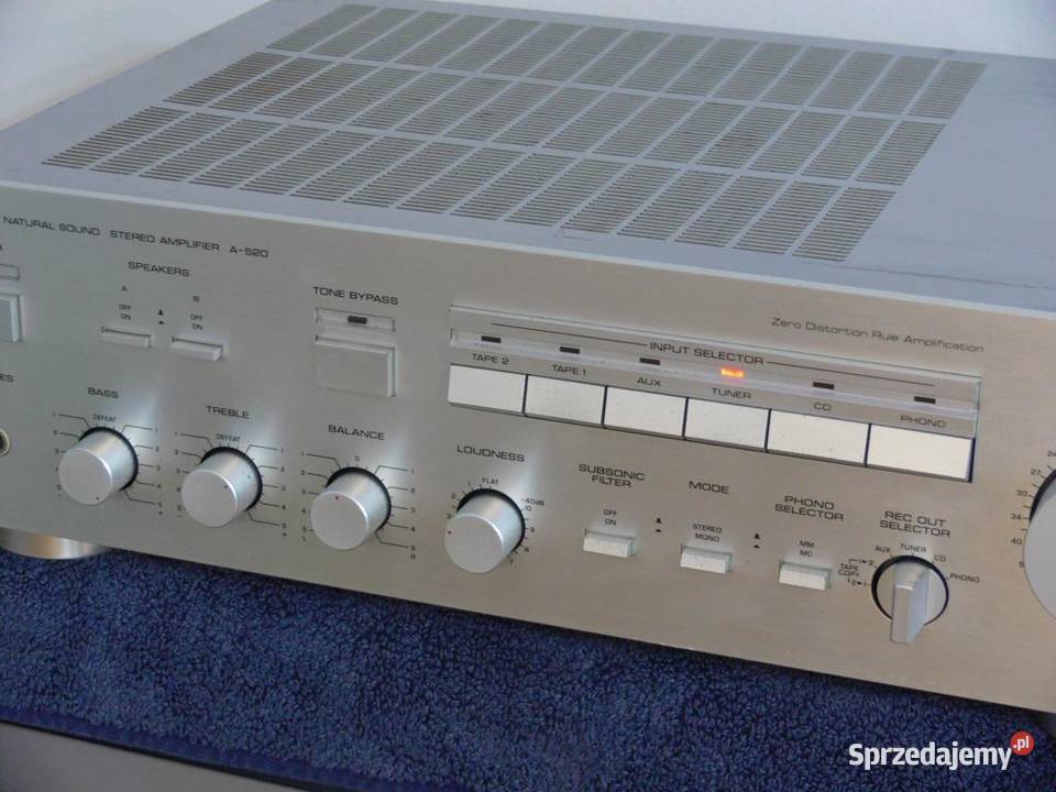 Wzmacniacz Yamaha A520 mocny 390 wat Vintage