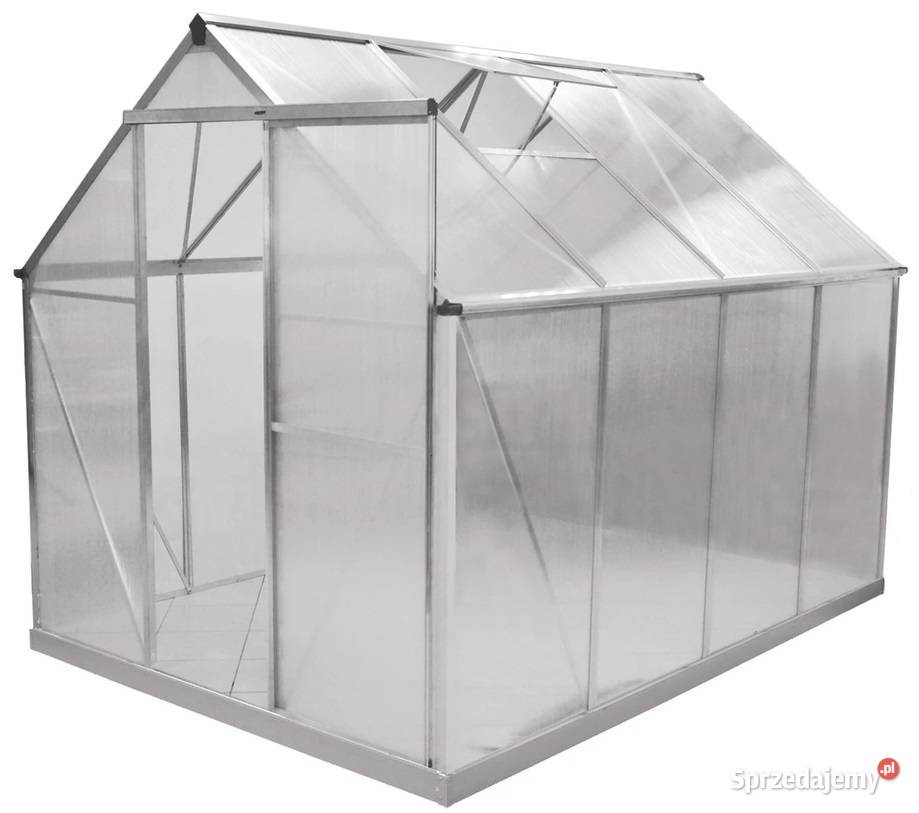 HECHT GREENHOUSE SZKLARNIA OGRODOWA ALUMINIOWA wielkopolskie Opalenica