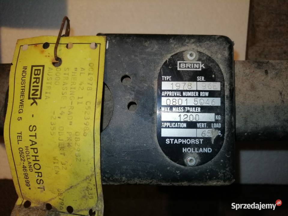 Hak holowniczy brink Pozostałe Nowy Sącz