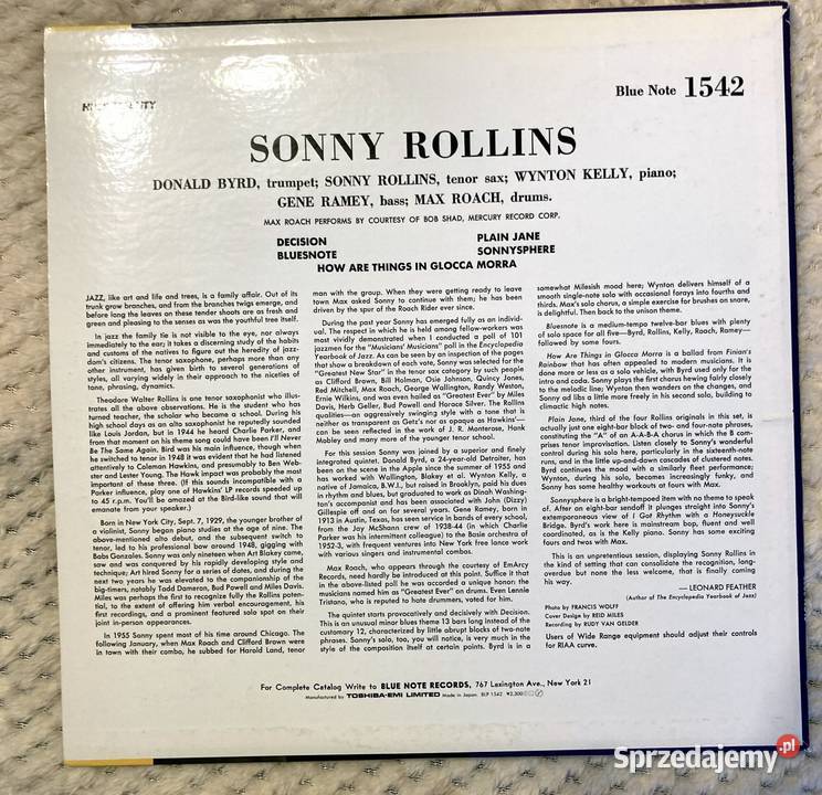 Sonny Rollins jazz Szczecin