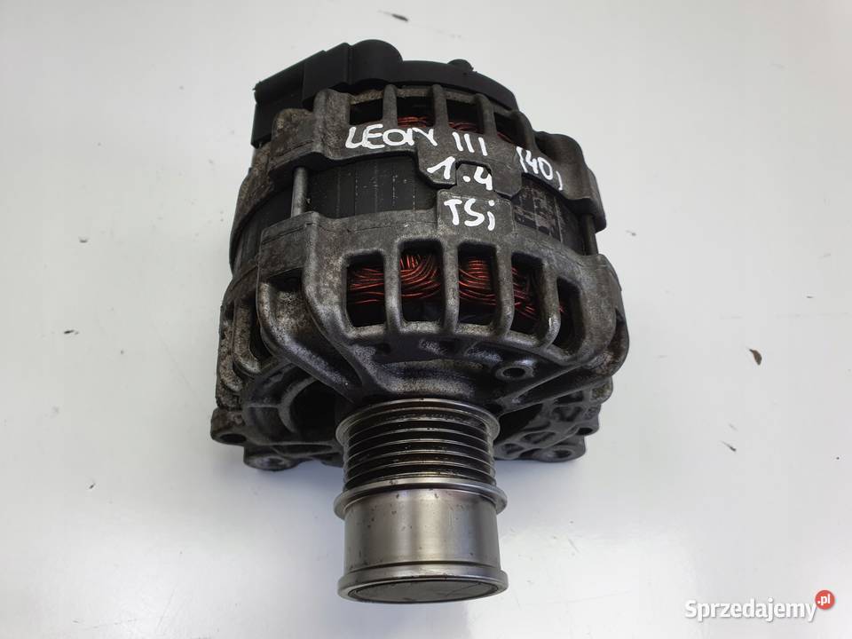ALTERNATOR Seat Leon III 14 TSI 140A 04C903023L Części samochodowe Chełm
