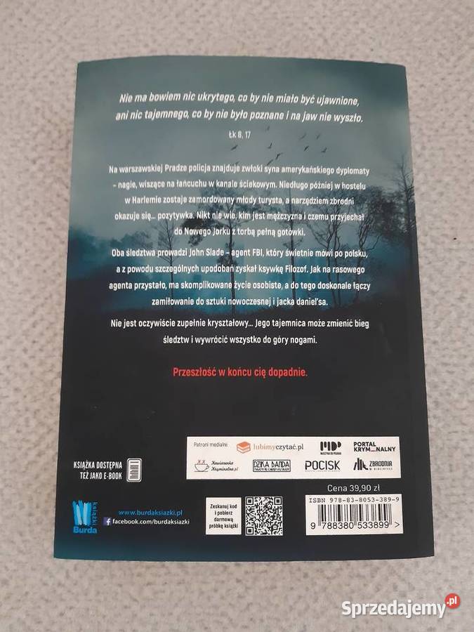 Książka Negatyw Klaudiusz Szymańczak Rok wydania 2018 Warszawa