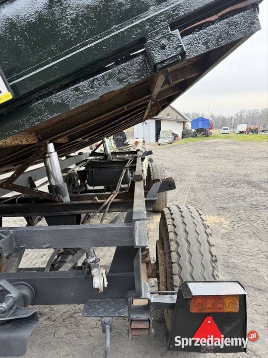 Przyczepa Wywrotka Zarezerwowana 6t Hl6011 nieuszkodzony Lubań sprzedam