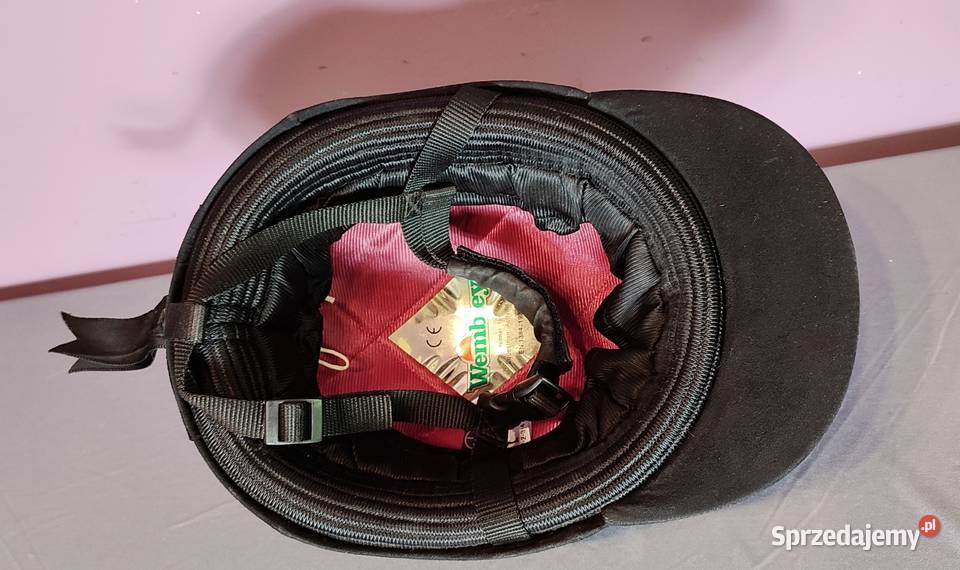 Kask jeździecki Wembley rozmiar 56 certyfikowany