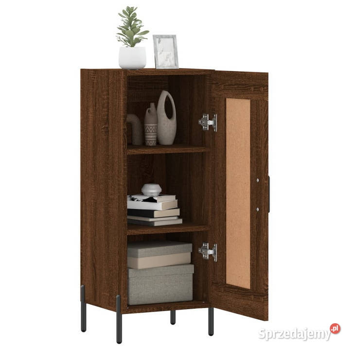 Szafka brązowy dąb 345x34x90 materiał Warszawa