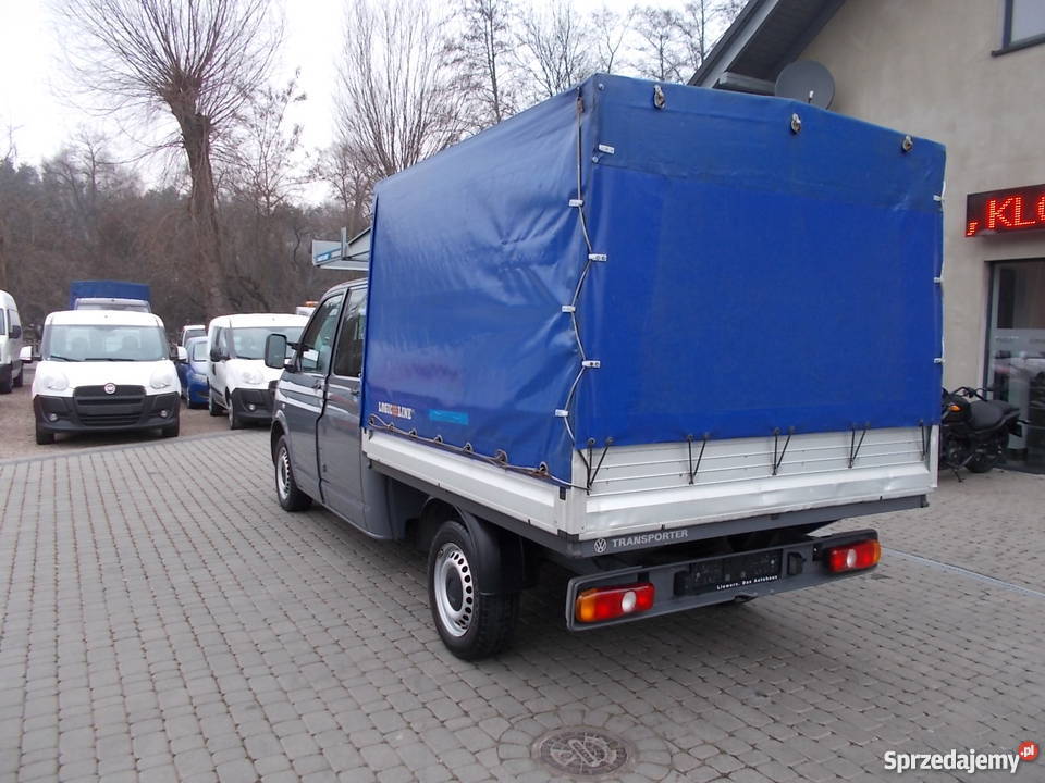 VW TRANSPORTER T5 DOKA 10r klima webasto IDEALNY wspomaganie kierownicy Kraków