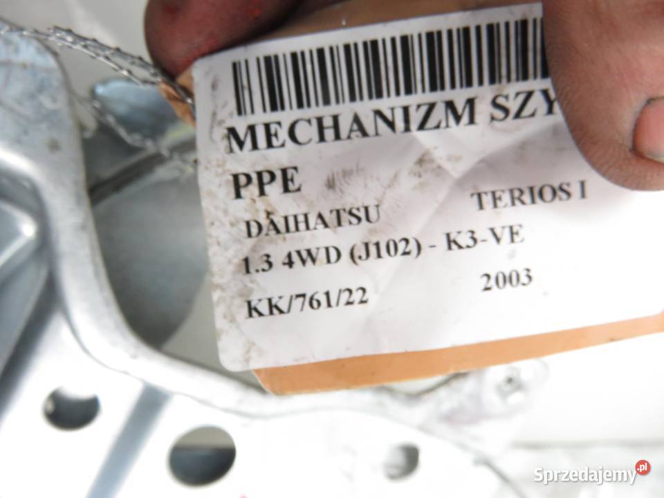 PODNOŚNIK SZYBY PRAWY PRZEDNI TERIOS I osobowe