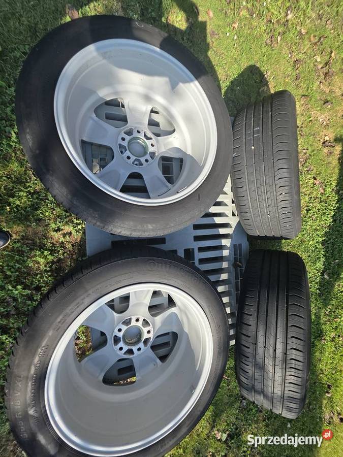 Koła Letnie Alutec 18 5x120 85 ET45 Continental Skawina
