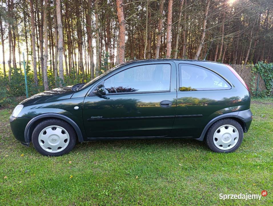 Opel Corsa C zielony radio wielkopolskie Przedecz sprzedam