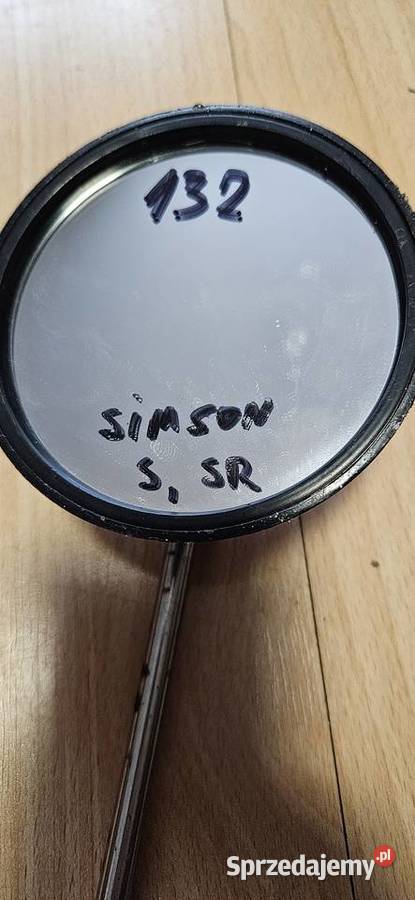 132Simson SRSZ logoLusterko oryginałProdukcja Barlinek