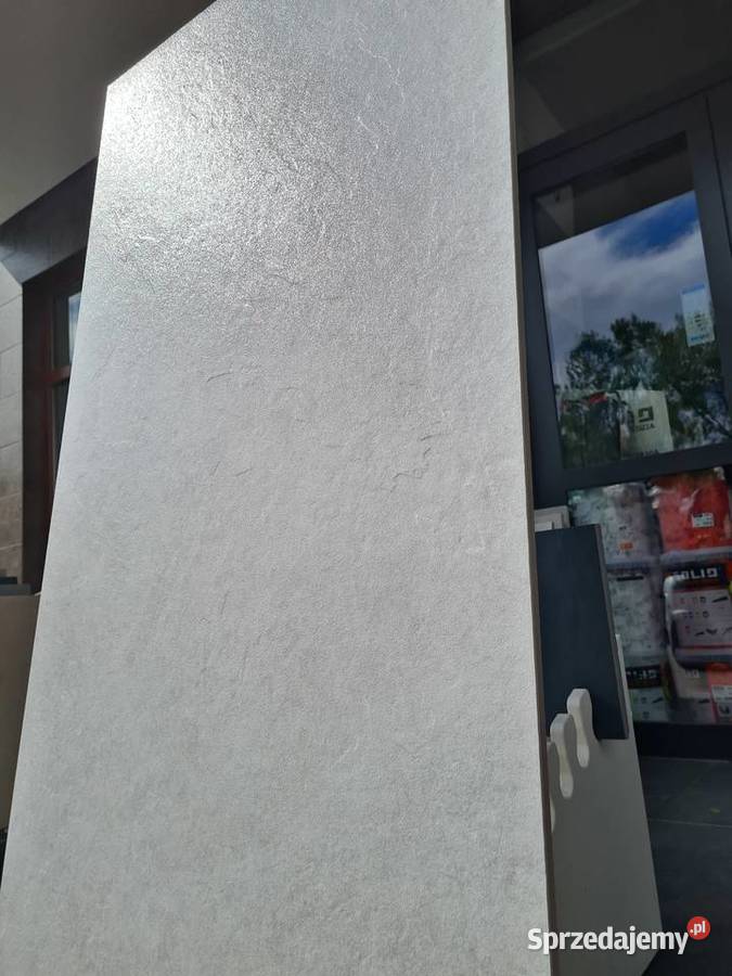 PŁYTKA GRES SLATE WHITE SUGAR LAPPATO 60X120 Opoczno