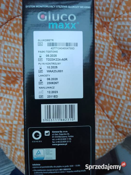 Glukometr Gluco maxx Urządzenia