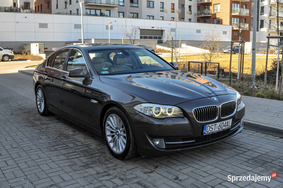 BMW Seria 5 F10 30d 245 Automat Skóry diesel Wrocław