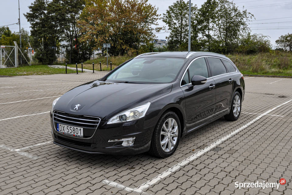 Peugeot 508 16T 2013 r Bezwypadkowy Skóry Wrocław