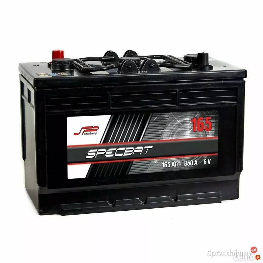 Akumulator Specbat Agro 6V 165Ah 850A Potworów