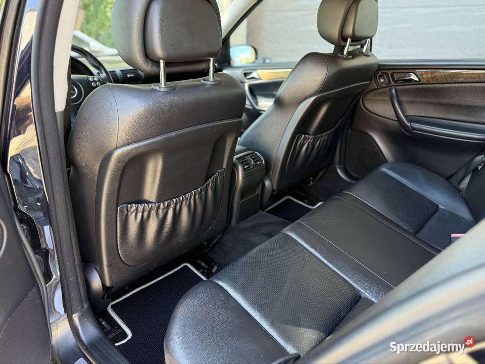 Mercedes Benz C280 Avangarde Tempomat Skóra granatowy Samochody osobowe