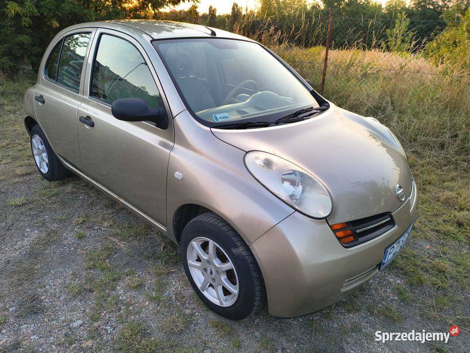 Nissan Micra K12 12 benzyna wielkopolskie Gniezno