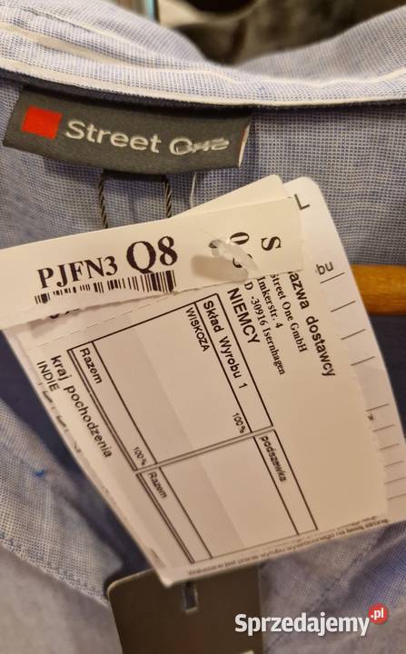 Damska KOSZULA Street One wiskoza niebieska nowa Lublin