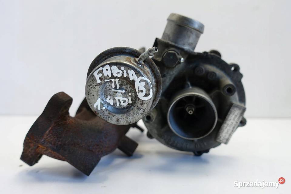 Skoda Fabia II 14 TDI TURBOSPRĘŻARKA turbo Rudka