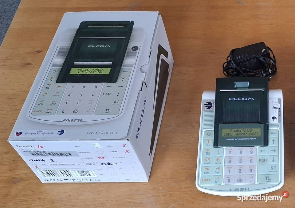 Bileterka Elcom Euro50 Mini stan rewelacyjny Zakopane
