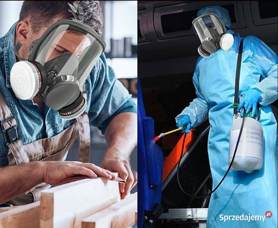 MASKA LAKIERNICZA GAZOWA 3M 6800 FILTRY