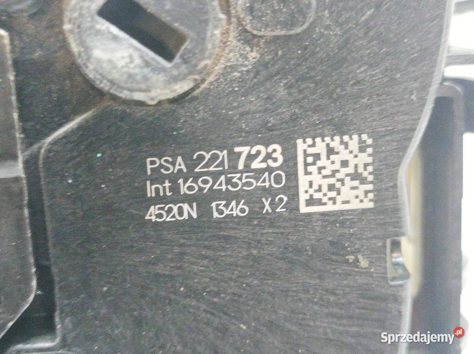 ZAMEK DRZWI TYŁ LEWY PRZESUWNYCH PSA221723