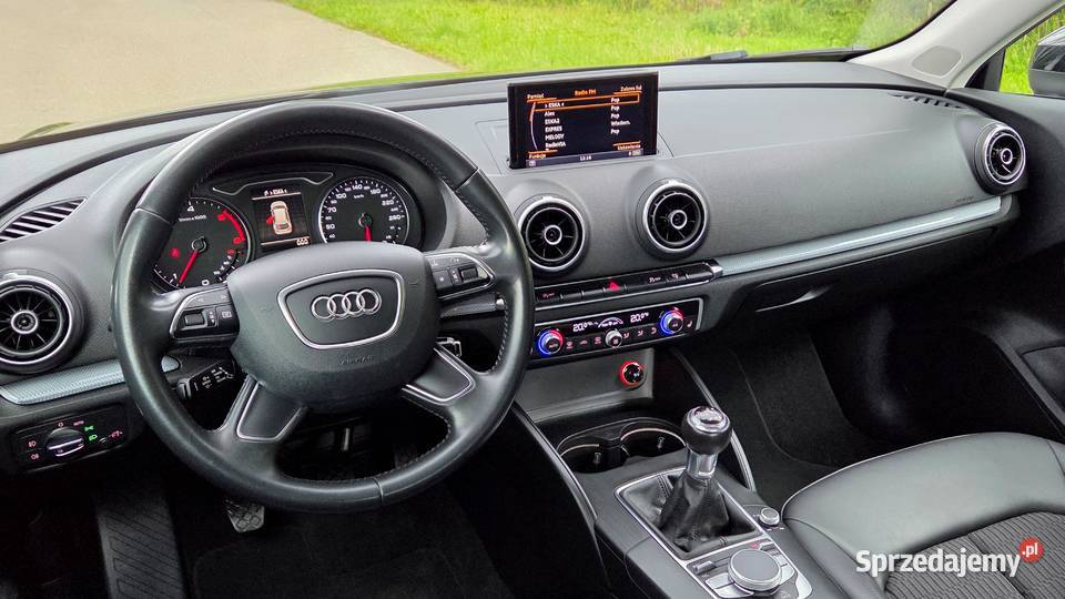 AUDI A3 8V Sportback 16TDI CR 110 2015r BiXenon aluminiowe felgi Humniska